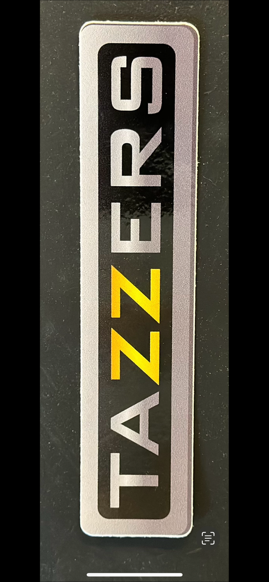 Tazzer sticker